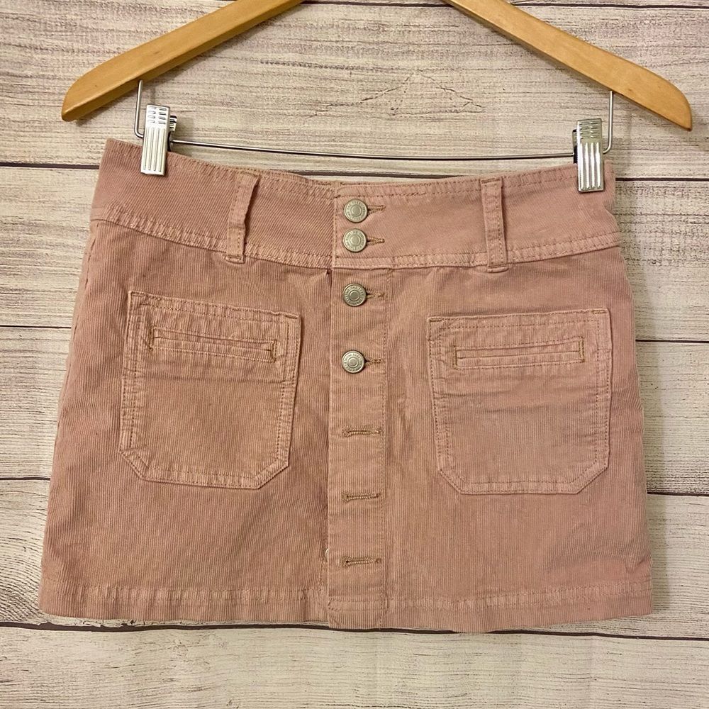 Free People Joanie corduroy skirt 26 Long
